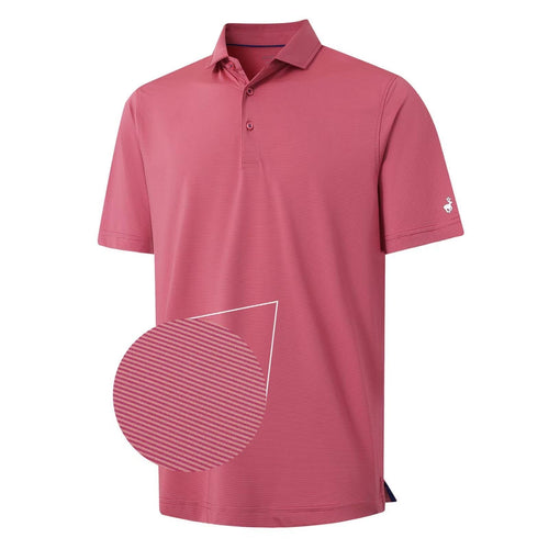 MICHEL ROUEN Men's Quick-Dry Golf Polo Shirts
