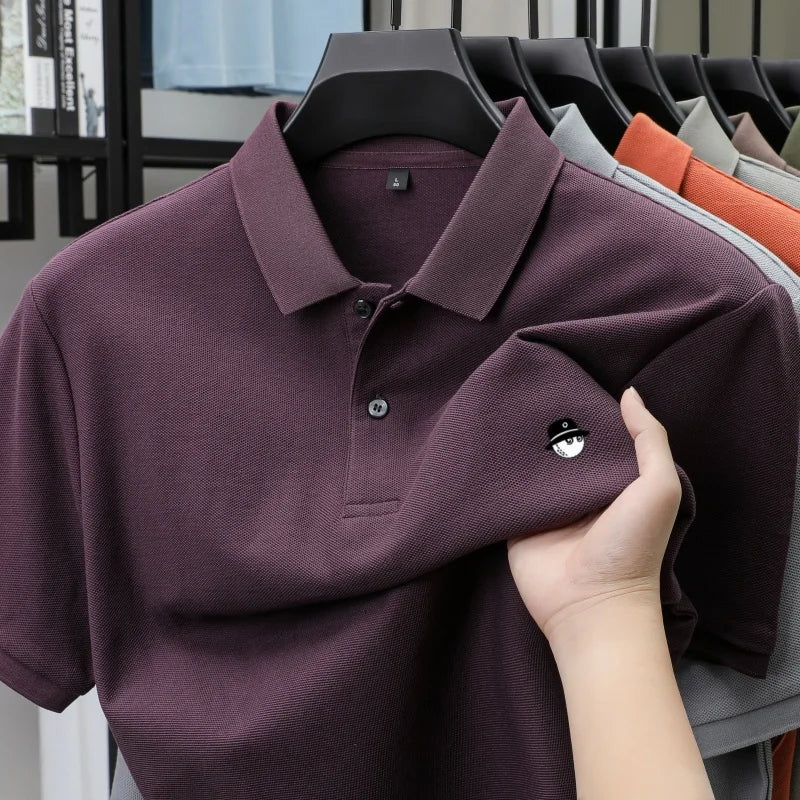 Par & Polo Embroidered Cotton Polo