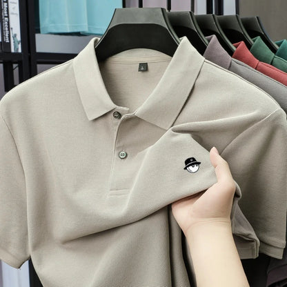 Par & Polo Embroidered Cotton Polo