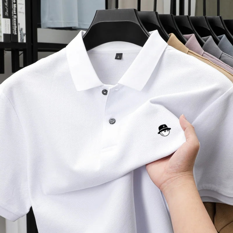 Par & Polo Embroidered Cotton Polo
