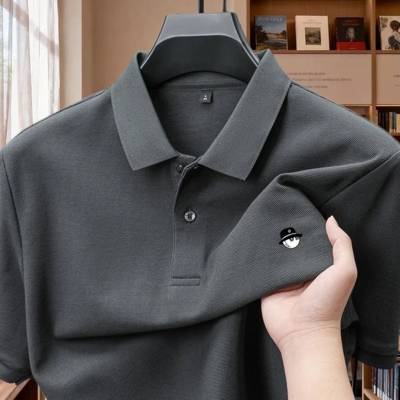 Par & Polo Embroidered Cotton Polo