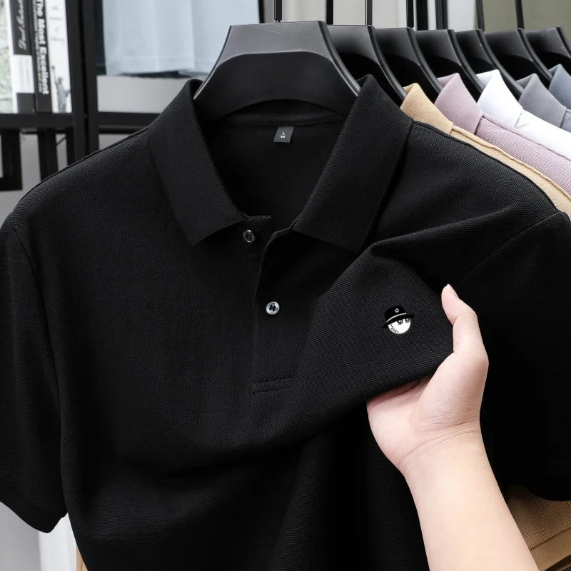 Par & Polo Embroidered Cotton Polo