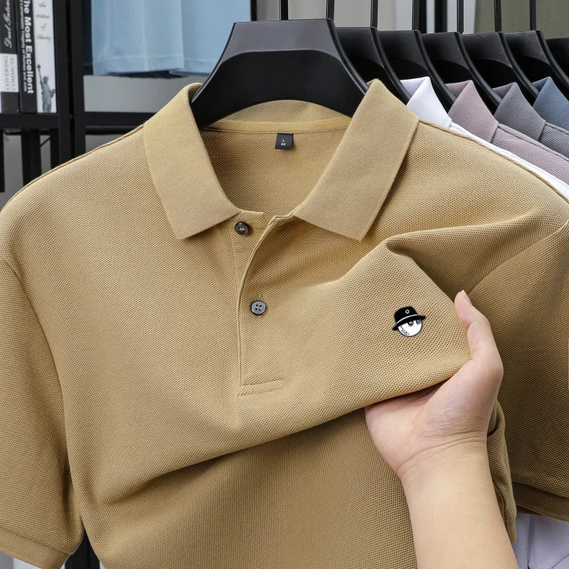 Par & Polo Embroidered Cotton Polo