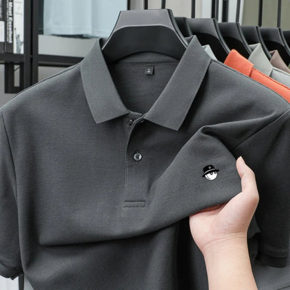 Par & Polo Embroidered Cotton Polo