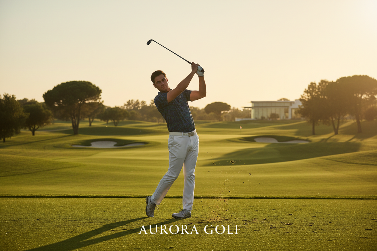 Golfer on Course